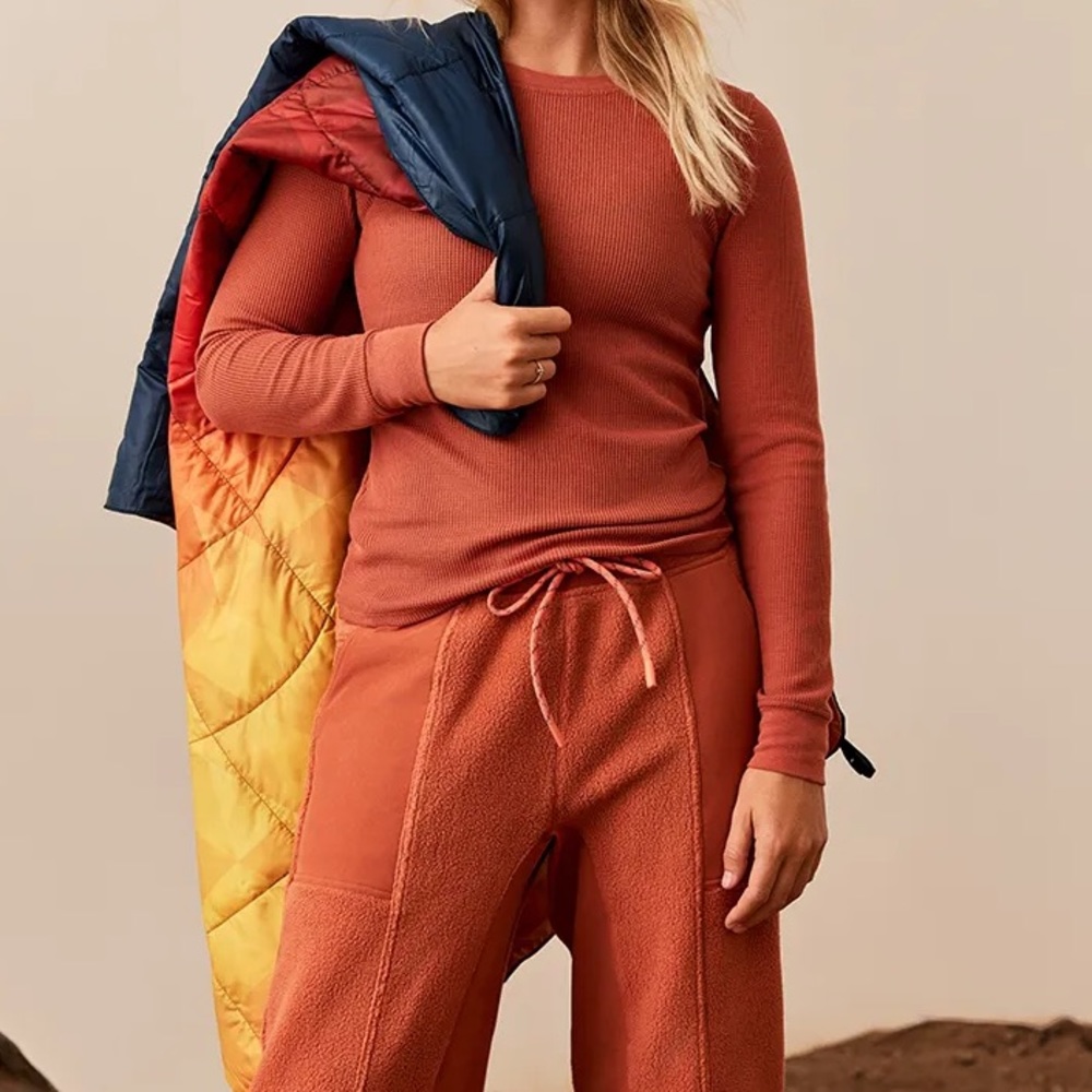 Outdoor Voices Waffle Longsleeve Top